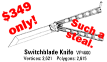 [Switchblade Knife Model]