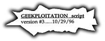 [Geek Script]