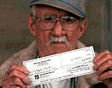 [Man with Check]