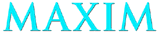 [This is the logo from Maxim.  It looks like the logo of so many strip clubs in Vegas.]