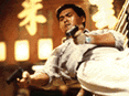 [This is hardboiled.  Not like the egg, but LIke the detective.  John woo is fucking amazing.  Two fisted gunslingers diving over baracades, rolling into fire, and picking up a harpoon in the processs.  I am gonna give away the ending .... ok?  John travolta dies.]