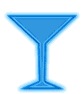 [Picture of a martini glass: do not drink if you are operating heavy machinery, driving a motor vehicle, pregnant, a minor, or any combination of these.]