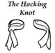 [This is a simple drawing of two knots. I remember learning all sorts of knots when I spent my summers camping in Maine. There were a lot of sailors around and they had all sorts of crazy knot stories to tell.]