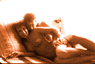 [A nice photo of Paula at play. She spends most of her time suing Presidents. Here, though, she's caught in a rare moment of joyful rest.]