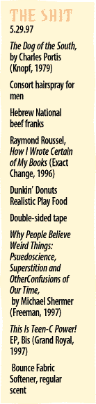 The Stuff -- it's a list of stuff we like
