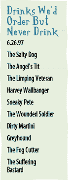 The Stuff -- it's a list of stuff we like