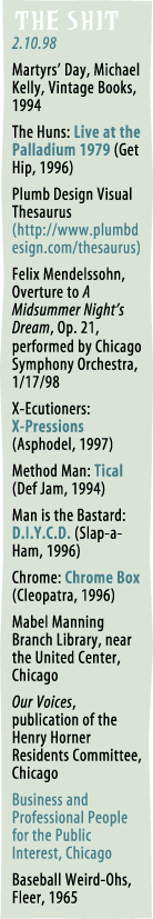 The Stuff -- it's a list of stuff we like
