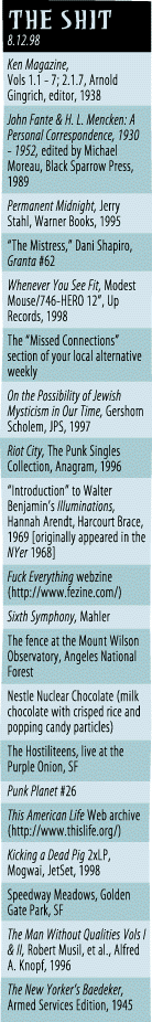 The Stuff -- it's a list of stuff we like