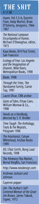 The Stuff -- it's a list of stuff we like